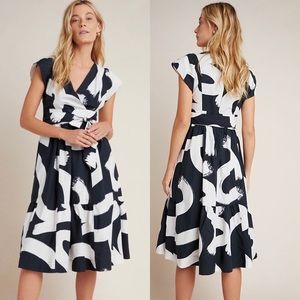 Anthropologie Maeve Mairead Midi Dress